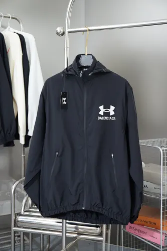 Balenciaga Men Womens Jackets Coat Luxury Brand Men Zip Hoodie Jacket Top Quality   