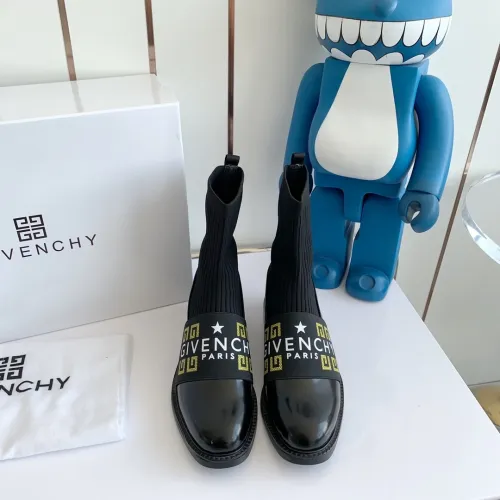 Givenchy Womens Shoes Boots Fashion Type Luxury Brand GIVENCHY BOOTS IN LEATHER with Original Box