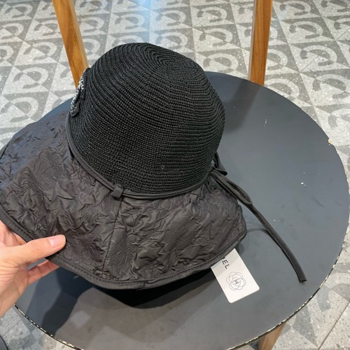 Chanel Womens Hats Luxury Brand Bucket Hat with Original Box  