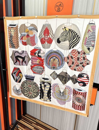 Hermes Scarves Womens Fashion Scarf Shawl 109