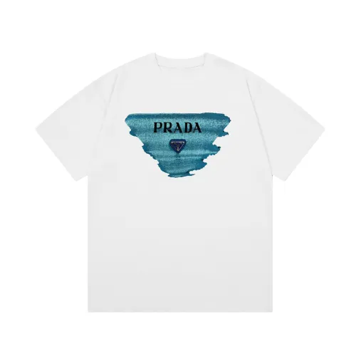 Prada Luxury Brand Men Womens Short Sleeve T-Shirt T shirts   
