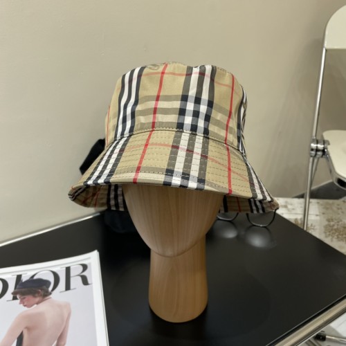 Burberry Womens Mens Cap Bucket Hat Luxury Brand with Original Box  