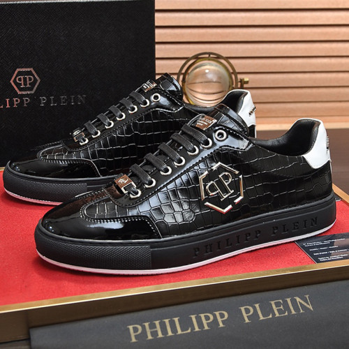 Philipp Plein Men Shoes Sneakers Low Top Sneaker Fashion Design Luxury Brand Trainer Predator TM with Original Box Whatsapp 