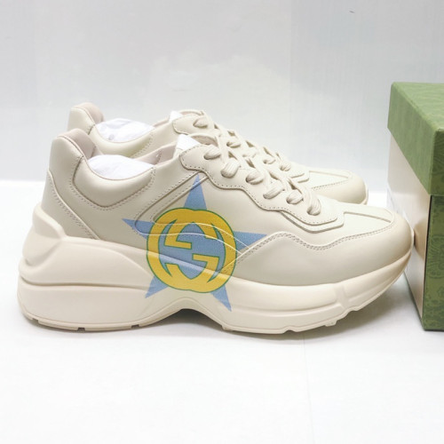 Gucci Mens Shoes Sneakers Luxury Brand Men's GG Rhyton sneaker with Original Box 692935 DRW00 9522