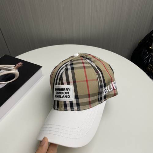 Burberry Womens Mens Cap Baseball Hat Luxury Brand with Original Box  