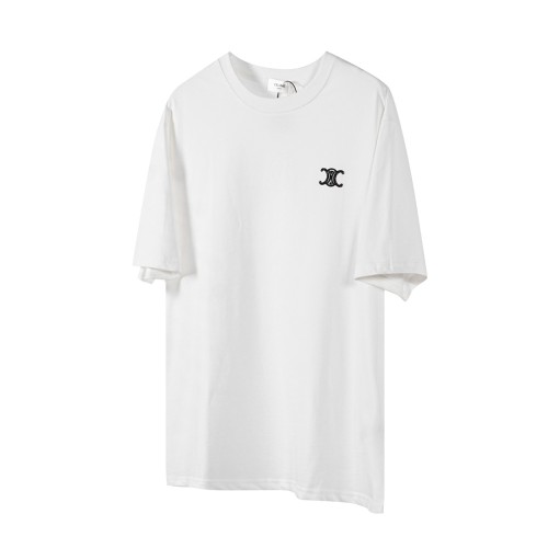 Celine Luxury Brand Women Mens Short Sleeve T-Shirt   