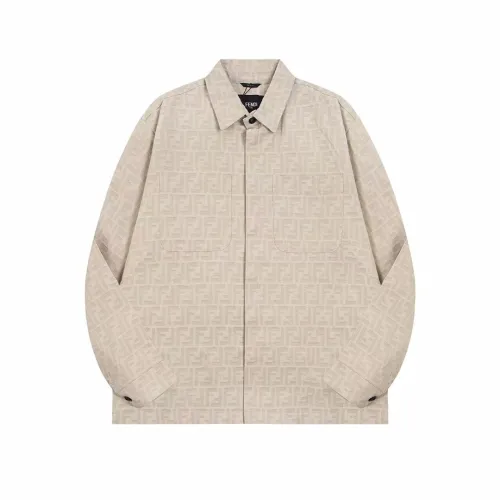 Fendi Men Womens Shirt Coat Luxury Brand Mens Jacket Top Quality   