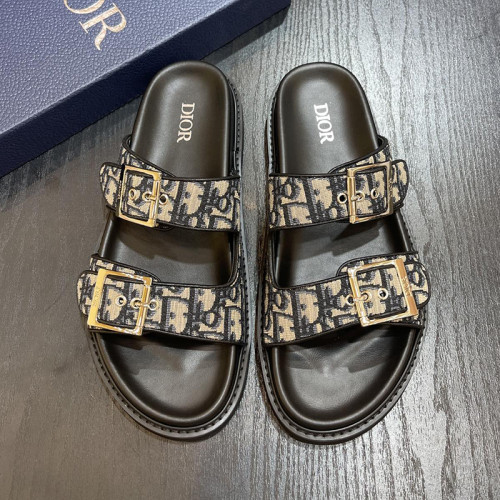 Dior Men Shoes Sandals Luxury Brand Fashion DIOR AQUA SANDAL Black Dior Oblique Jacquard with Original Box 3SA135ZSA_H969 Whatsapp 