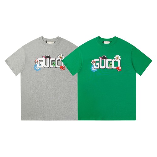 Gucci Luxury Brand Women Mens Short Sleeve T-Shirt   