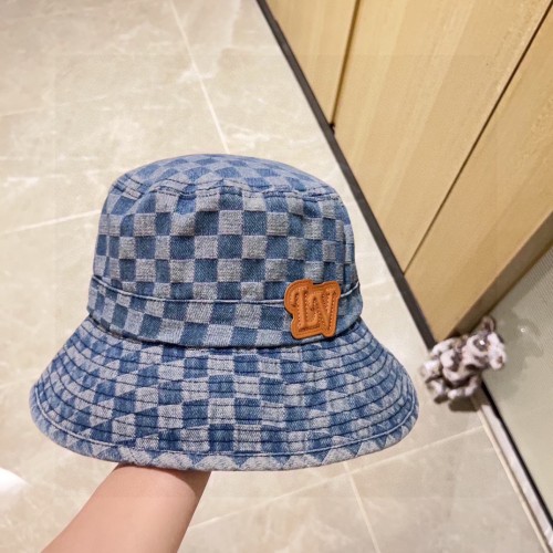 Louis Vuitton Men Womens Mens Cap Bucket Hat Luxury Brand with Original Box  