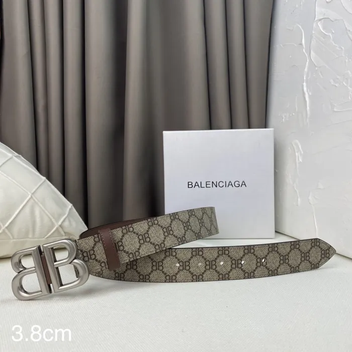 Balenciaga Mens Belt Luxury Brand Design Fashion Type with Original Box