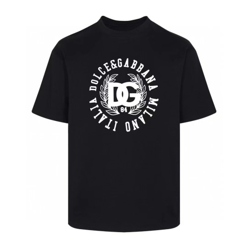 Dolce&Gabbana Luxury Brand Women Mens Short Sleeve T-Shirt   