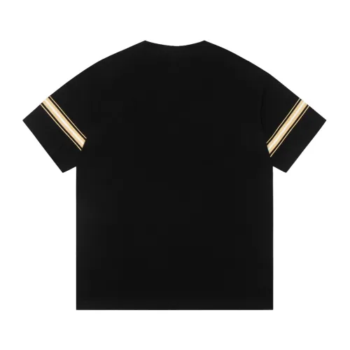 Burberry Luxury Brand Women Mens Short Sleeve T-Shirt Stripe Cotton T-shirt 80910261   
