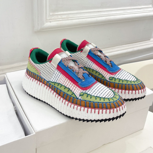 Chloe Chloé Womens Shoes Sneakers Luxury Brand with Original Box Whatsapp 