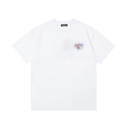 Balenciaga Luxury Brand Women Mens Short Sleeve T-Shirt   