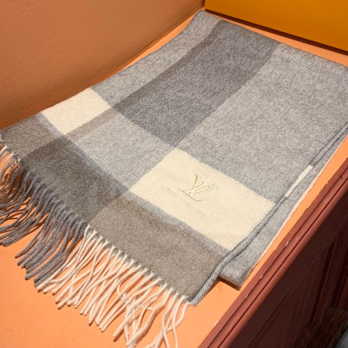 Louis Vuitton Scarves Men Womens Fashion Scarf with Original Box   