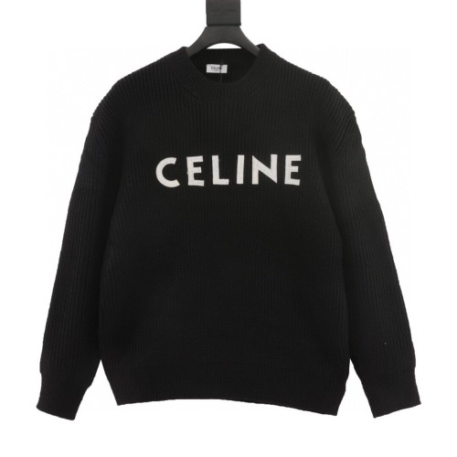 Celine Men Womens Sweater Luxury Brand Mens Knitwear Top Quality   