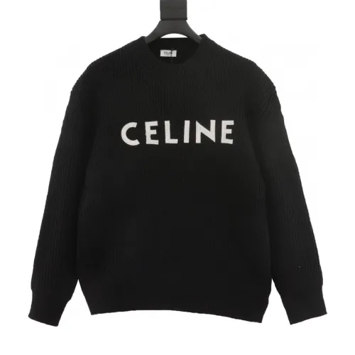 Celine Men Womens Sweater Luxury Brand Mens Knitwear Top Quality   