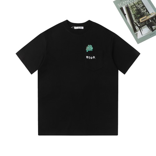 Doir Luxury Brand Women Mens Short Sleeve T-Shirt   