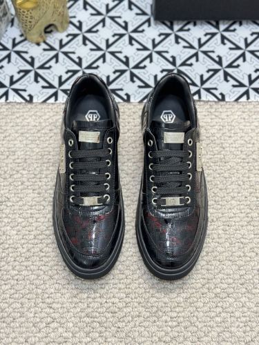 Philipp Plein Men Shoes Sneakers Low Top Sneaker Fashion Design Luxury Brand Trainer Predator TM with Original Box Whatsapp 