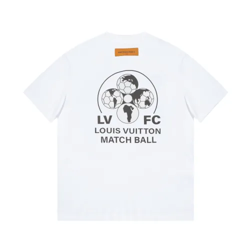 Louis Vuitton Luxury Brand Men Womens Short Sleeve T-Shirt   