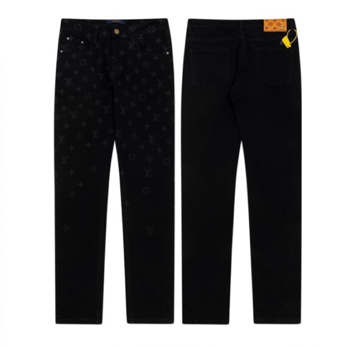 Louis Vuitton Luxury Brand Women Mens Pant Jeans   