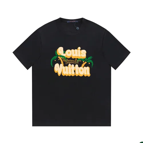 Louis Vuitton Luxury Brand Men Womens Short Sleeve T-Shirt   