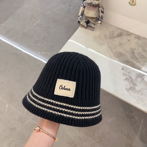 Celine Womens Hats Luxury Brand Design Celine Knit Bucket Hat with Original Box  