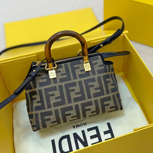 Fendi Womens Bags Shoulder Waist Bag Luxury Brand Fendi Mini By The Way Bag with Original Box