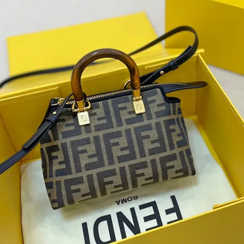 Fendi Womens Bags Shoulder Waist Bag Luxury Brand Fendi Mini By The Way Bag with Original Box