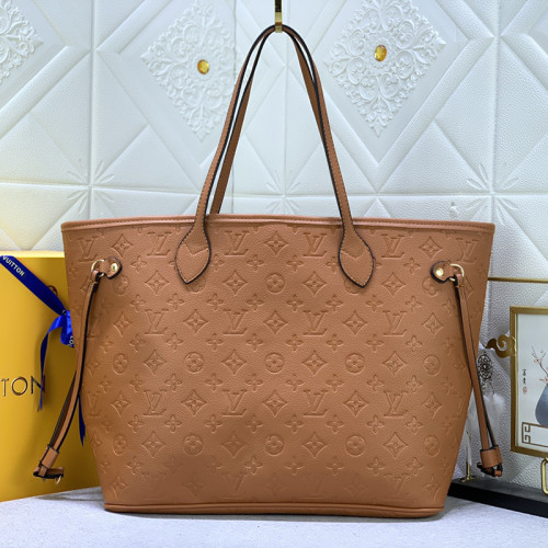 Louis Vuitton Womens Bags Handbags Luxury Brand Fashion Type NEVERFULL MM M21352 Silver Coated canvas