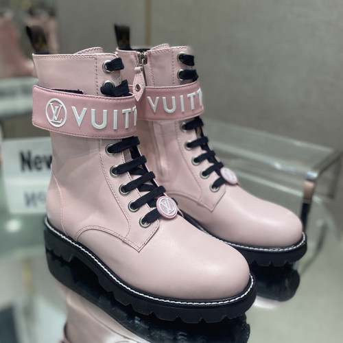 Louis Vuitton Women Shoes Boots Luxury Brand TERRITORY FLAT RANGER with Original Box 1A9HAI