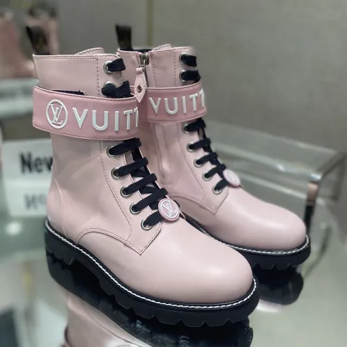 Louis Vuitton Women Shoes Boots Luxury Brand TERRITORY FLAT RANGER with Original Box 1A9HAI