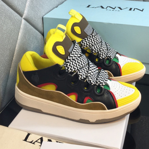 Lanvin Womens Shoes Sneakers Fashion Type Luxury Brand CURB SNEAKER with Original Box