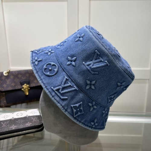 Louis Vuitton Womens Mens Cap Bucket Hat Luxury Brand with Original Box  