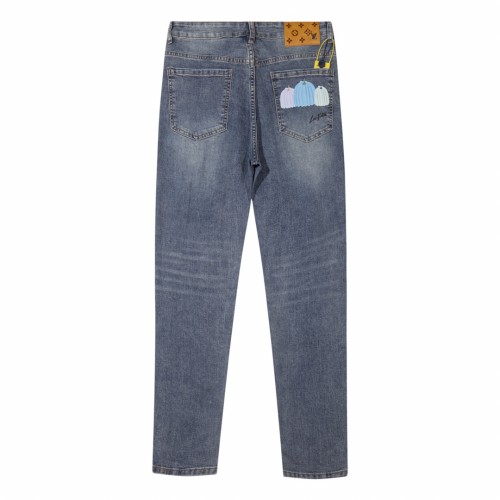 Louis Vuitton Luxury Brand Women Mens Pant Jeans   