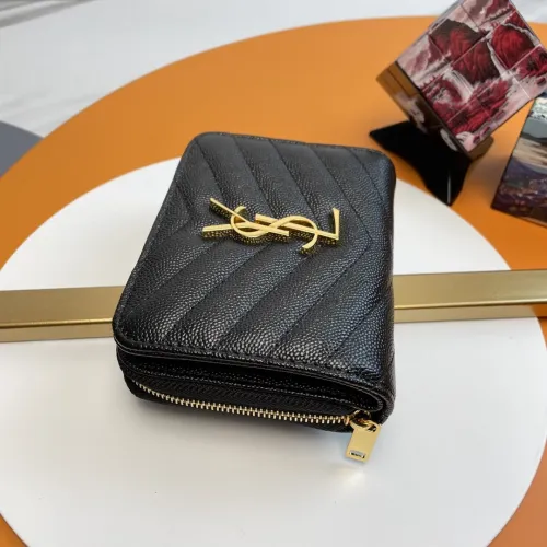 Saint Laurent YSL Womens Bag Designer Luxury Brand Women Wallets Coin Purse with Original Box