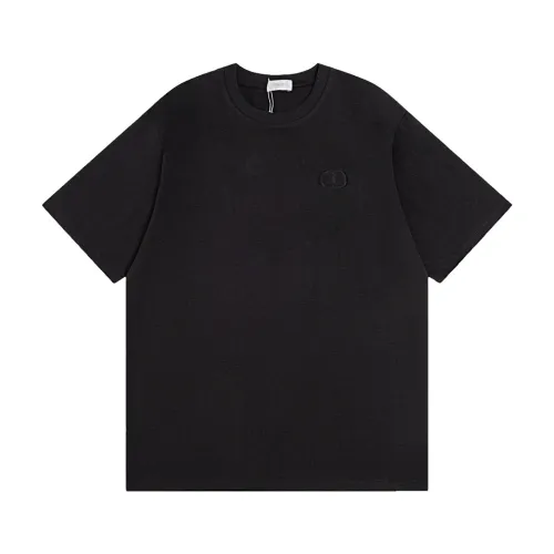 Doir Luxury Brand Women Mens Short Sleeve T-Shirt CD Icon Relaxed-Fit T-Shirt   