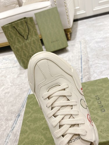 Gucci Mens Shoes Sneakers Luxury Brand Men's GG Rhyton sneaker with Original Box 703810 DRW00 9522