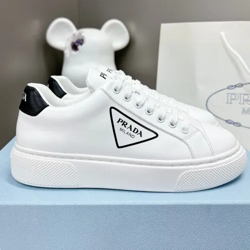 Prada Womens Shoes Casual Luxury Brand Breathable Prada sneakers with Original Box