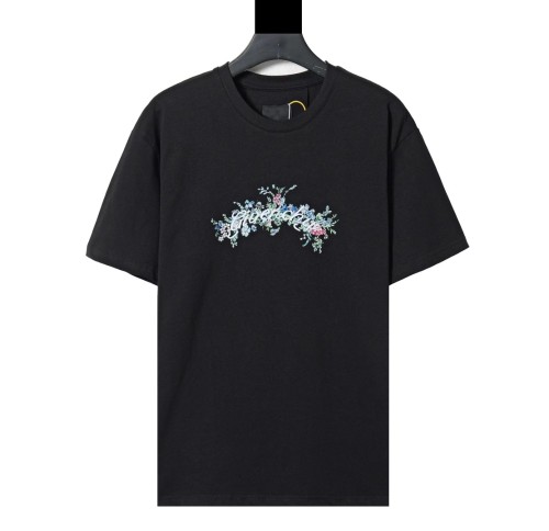 Givenchy Womens Mens Short Sleeve T-Shirt Luxury Brand T-shirt in cotton GIVENCHY Flowers   