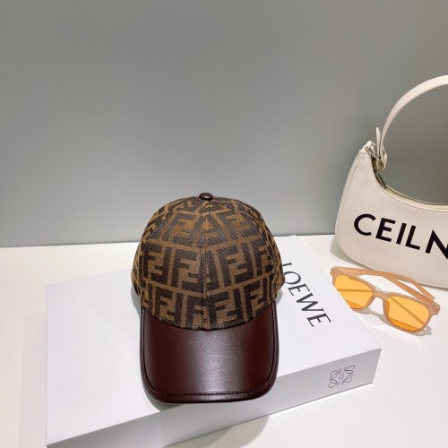 Fendi Men Womens Hat Luxury Brand Design Fendi Cap with Original Box  