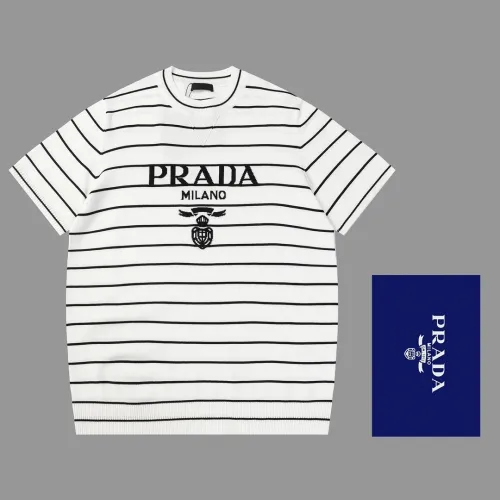 Prada Luxury Brand Men Womens Short Sleeve T-Shirt   