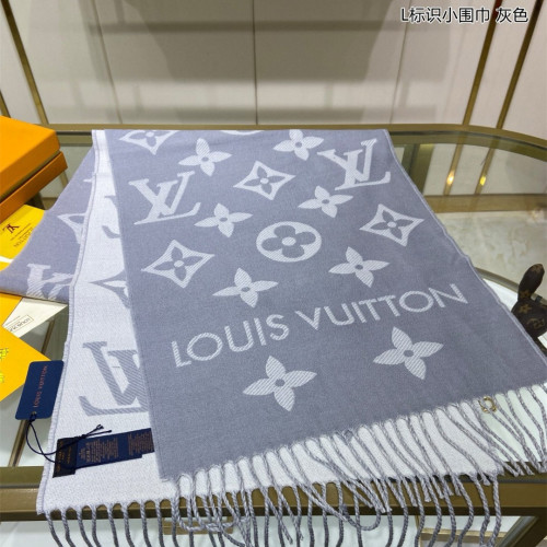 Louis Vuitton Scarves Men Womens Fashion Scarf with Original Box   