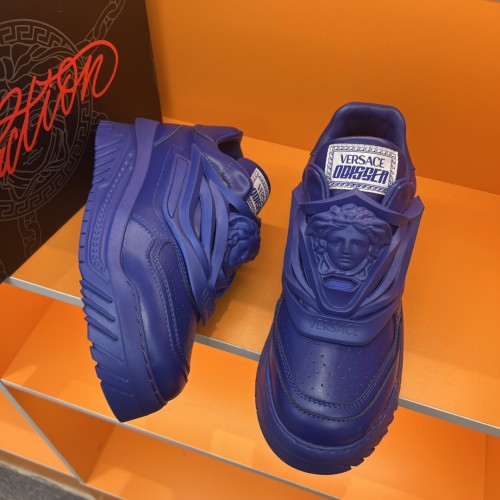 Versace Men Shoes Fashion Sneakers Luxury Brand with Original Box Top Quality Breathable Versace Odissea Sneaker with Original Box
