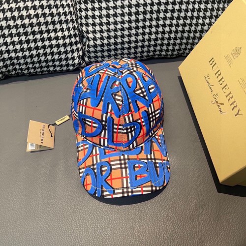 Burberry Womens Mens Cap Baseball Hat Luxury Brand with Original Box  