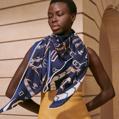 Hermes Scarves Womens Fashion Scarf Shawl 102