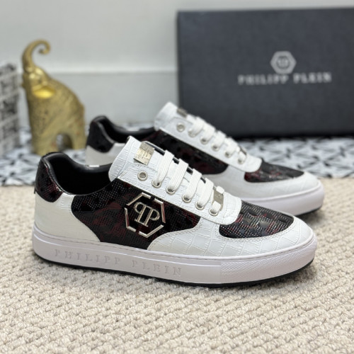 Philipp Plein Men Shoes Sneakers Low Top Sneaker Fashion Design Luxury Brand Trainer Predator TM with Original Box Whatsapp 