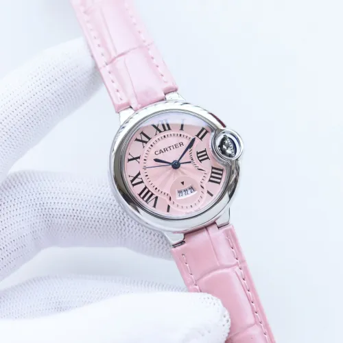 Cartier Womens Watch Luxury Brand Design Fashion Type with Original Box