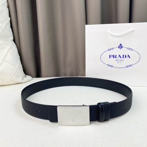 Prada Mens Belt Luxury Brand Fashion Men Belts with Original Box